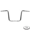 10 INCH CHROME APE HANGER W/ 8 INCH PULL BACK FOR THROTTLE BY WIRE 