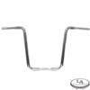 16 INCH CHROME APE HANGER W/ 8 INCH PULL BACK FOR THROTTLE BY WIRE 