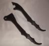 BLACK SOLID HAND CONTROL LEVERS FOR HONDA FURY-PAIR ((1 SETS IN STOCK))