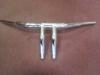 1 1/2 INCH T-BARS CHROME W/ 9 INCH RISE/ 9 INCH PULLBACK/ 3 1/2 INCH MOUNTING HOLE SEPERATION FOR KAWASAKI VN 900/ HARLEY