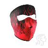 FACE MASK RED FLAMES 