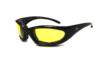 CUT EYE GLASSES (YELLOW)