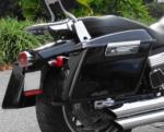QUICK DETACHABLE HARD SADDLEBAGS FOR FAT BOB UP TO 2017