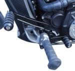 HEAL-TOE SHIFT LEVER BLACK WITH MATCHING BRAKE PEDAL PEG FOR INDIAN SCOUT 2015-UP ((IN STOCK))