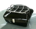 GLOSS BLACK ABS MOLDED PLASTIC ADD-ON TRUNK