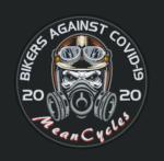 4" PATCH - BIKERS AGAINST COVID-19 