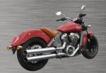 SLIP-ON EXHAUST FOR INDIAN SCOUT - CHROME