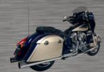 TRUE DUALS CHROME HEAD PIPES FOR INDIAN 2014-UP BAGGERS HARD AND SOFT (NO CHALLENGER)