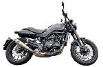 GRAND NATIONAL SLIP-ON MUFFLER - BRUSHED STAINLESS STEEL FOR HARLEY DAVIDSON X-500