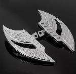 SHARK DRIVER FLOORBOARDS FOR HOBDA FURY - CHROME (PAIR)
