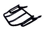 LUGGARE RACK FOR MOTHERWELL BACKREST