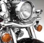 DRIVING LIGHTS WITH MINI HALOGENS FOR VT750 AERO / (1 IN STOCK)