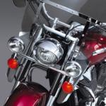 CHROME LOWERS FOR SWITCHBLADE WINDSHIELD SYSTEM 