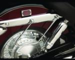 CHROME SADDLEBAG SUPPORTS FOR HONDA VT750 AERO/ PHANTOM/ SPIRIT C2 (IN STOCK)