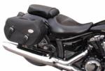 CLICK AND LOCK PLAIN SADDLEBAGS SET FOR V-STAR 1300 (Mounting hardware included)