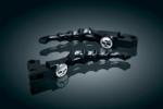 BLACK ZOMBIE LEVERS FOR 96-UP HD MODELS W/ CABLE OPERATED CLUTCH ( EXCEPT 04-UP SPORTSTERS/ 08-UP ELECTRA GLIDES/ ROAD GLIDES/ STREET GLIDES/ ROADKINGS/ TRIKES)