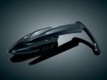 GLOSS BLACK SCYTHE MIRRORS (PAIR)