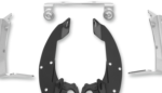BATWING FAIRING MOUNTING HARDWARE FOR VN 900 CLASSIC 06-UP ((BLACK OR POLISHED))
