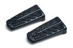SPEAR FOOTPEGS SATIN BLACK - PAIR (Bike Specific Splined Adapter Required) 1 SET IN STOCK