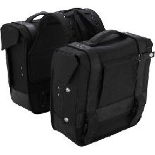 THROW-OVER SADDLEBAG ((BLACK OR DARK OAK))