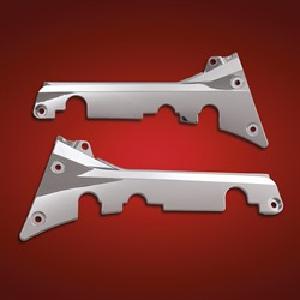 CHROME PASSENGER FLOORBOARD SIDE COVERS FOR GL1800 - ALL (IN STOCK)