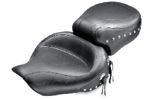 WIDE VINTAGE SUPER TOURING SEAT FOR DYNA GLIDE AND DYNA WIDE GLIDE 96-03