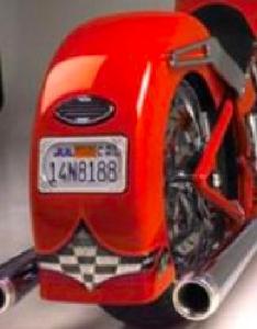 NESS TAILDRAGGER FIBERGLASS REAR FENDER/ 11