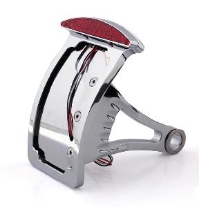 SIDE MOUNT LICENSE PLATE W/ RADIUS 1