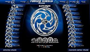 CRUISER CUSTOM WHEELS FOR KAWASAKI MODELS (CHROME-ECLIPSE-FLIPSIDE-TWILIGHT OR BLACK)