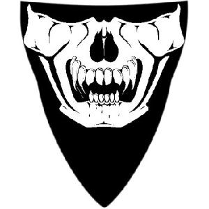 CLOWN HALF FACE MASK (VNG008-A)