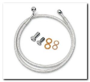 PLATINUM SINGLE FRONT BRAKE LINE KIT FOR VN900 CUSTOM / CLASSIC / LT 06-14 (256-45-11870) 