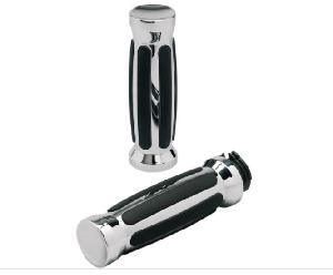 CHROME STRAIGHT CRUISER GRIPS