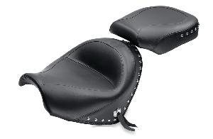 VINTAGE, NO STUDS, NO CONCHOS, TWO PIECE SEAT FOR C50 BOULEVARD 09-UP