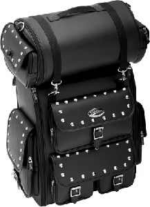 EX2200S DELUXE STUDDED SISSY BAR BAG
