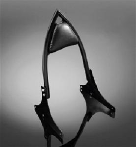 HIGHWAY HAWK GOTHIC PASSENGER BACKREST FOR HONDA FURY ((IN STOCK))