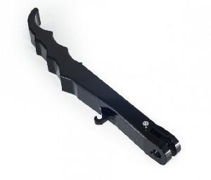 SOLID BILLET KICKSTAND FOR HONDA FURY BLACK (1 IN STOCK)