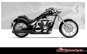 VELOCITY BLACK CERAMIC PRO 2 INTO 1 FOR HONDA FURY 10-UP