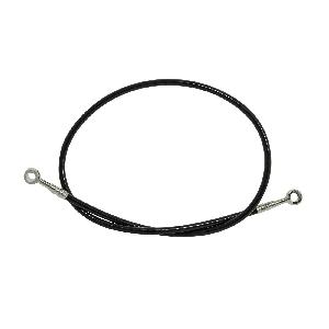 BLACK FINISH SINGLE BRAKE LINE KIT FOR HONDA VTX1300R 