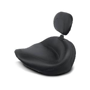VINTAGE SOLO WIDE TOURING SEAT W/ REMOVABLE BACKREST
