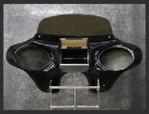 BATWING GPS READY FAIRING (BLACK OR PRIME)