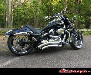 CHROME SHARP CURVE RADIUS EXHAUST FOR M109R