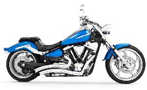 CHROME SHARP CURVE RADIUS EXHAUST FOR RAIDER