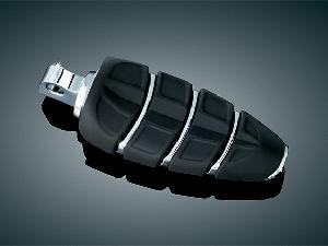 CHROME KINETIC FOOTPEG CHROME W/ HD STYLE ADAPTER (PAIR)
