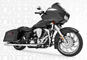 AMERICAN OUTLAW TRUE DUAL SYSTEMS FOR HARLEY 95-08/ 09-UP TOURING MODELS (CHOOSE TIP/ FINISH)