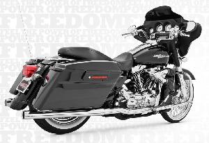 TRUE DUALS HEADERS FOR HARLEY 95-08/ 09-UP TOURING (CHOOSE FINISH)