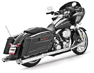 RACING COMPLETE TRUE DUAL SYSTEM FOR HARLEY 95-08/ 09-16 TOURING (CHOOSE FINISH)