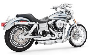 DECLARATION CHROME PLATED EXHAUST FOR HARLEY 06-UP DYNA 