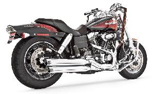 RACING SERIES SLIP-ON EXHAUST FOR HARLEY 91-UP DYNA