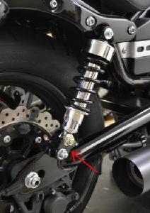 BARONS CUSTOM REAR SUSPENSION RAISE UP KIT FOR YAMAHA BOLT (BA-7550-00B) 