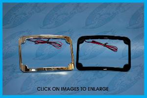 TOMAHAWK SERIES LICENSE PLATE FRAME FOR DIRTY DIRD CONCEPTS FENDER
